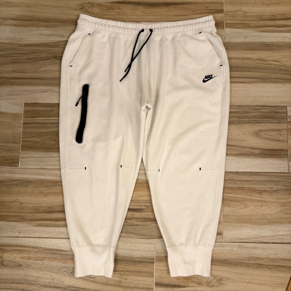 Nike Tech Fleece Essential Joggers Sail White DA2043-121 Plus Size 2X